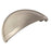 Sea Grass Zinc Satin Nickel Cabinet Pull 1