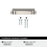 Haven Zinc Satin Nickel Cabinet Pull 3