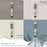 Emerge Zinc Satin Nickel Hook 7