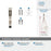 Emerge Zinc Satin Nickel Hook 3