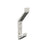 Emerge Zinc Satin Nickel Hook 1