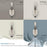 Granlyn Zinc Satin Nickel Hook 7