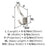 Granlyn Zinc Satin Nickel Hook 2