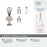 Vinland Zinc Satin Nickel Hook 3