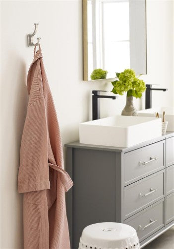 Alder Zinc Satin Nickel Hook 4