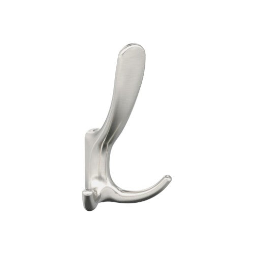 Finesse Zinc Satin Nickel Hook 1
