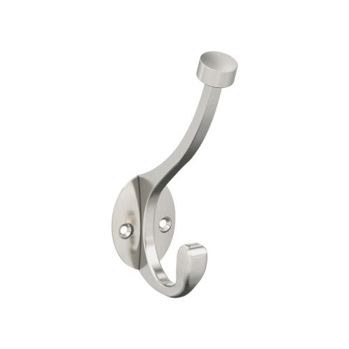 Adare Zinc Satin Nickel Hook 1