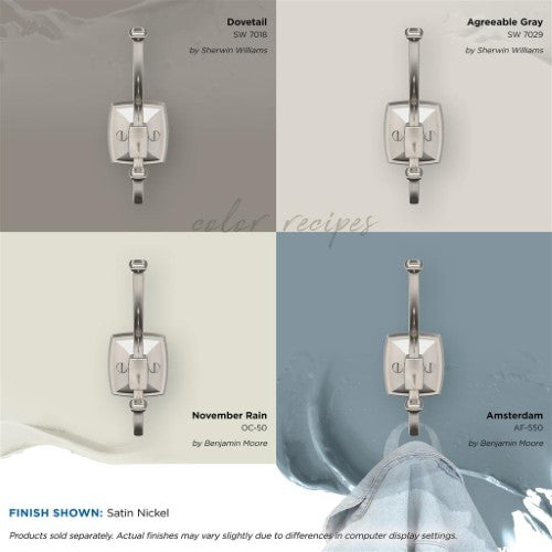 Kinsale Zinc Satin Nickel Hook 7