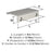 Streamline II Zinc Satin Nickel Cabinet Pull 7