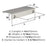 Streamline II Zinc Satin Nickel Cabinet Pull 8