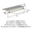 Streamline II Zinc Satin Nickel Cabinet Pull 9