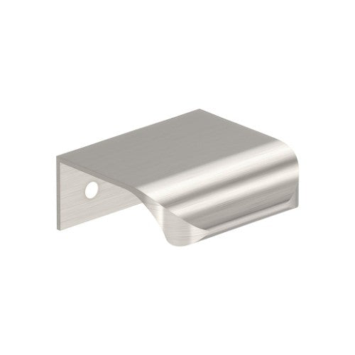 Streamline Tab Zinc Satin Nickel Cabinet Pull 1