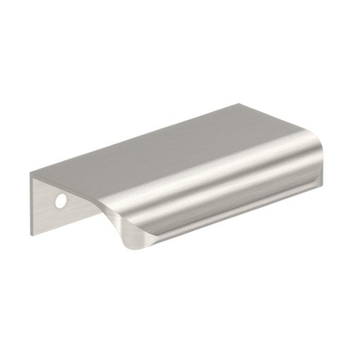 Streamline Tab Zinc Satin Nickel Cabinet Pull 2