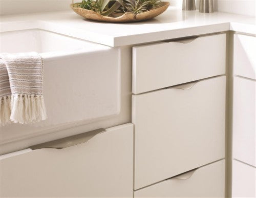 Aloft Aluminum Satin Nickel Cabinet Pull 7