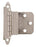 Decorative Hinges Steel Satin Nickel Cabinet Hinge 3