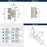 Decorative Hinges Steel Satin Nickel Cabinet Hinge 3