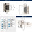 Decorative Hinges Steel Satin Nickel Cabinet Hinge 2