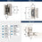 Decorative Hinges Steel Satin Nickel Cabinet Hinge 2