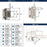 Decorative Hinges Steel Satin Nickel Cabinet Hinge 2