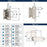 Decorative Hinges Steel Satin Nickel Cabinet Hinge 2