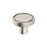 Destine Zinc Satin Nickel Cabinet Knob 1