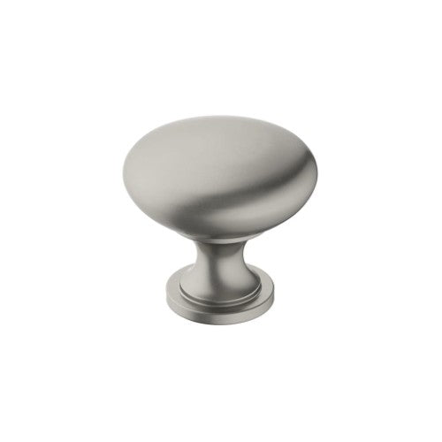 Era Zinc Satin Nickel Cabinet Knob 1