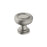 Ville Zinc Satin Nickel Cabinet Knob 1