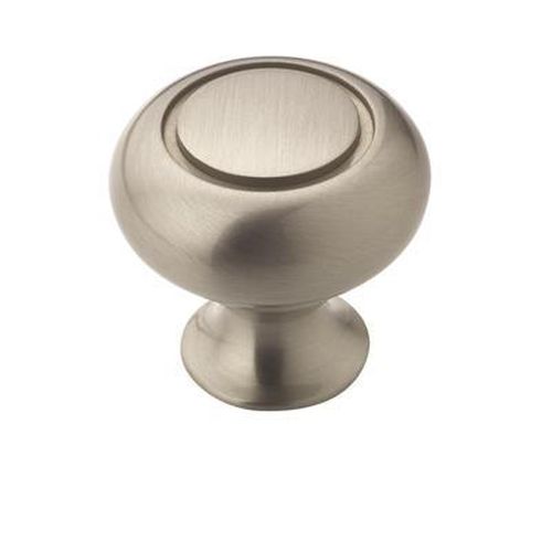 Everyday Heritage Zinc Satin Nickel Cabinet Knob 1
