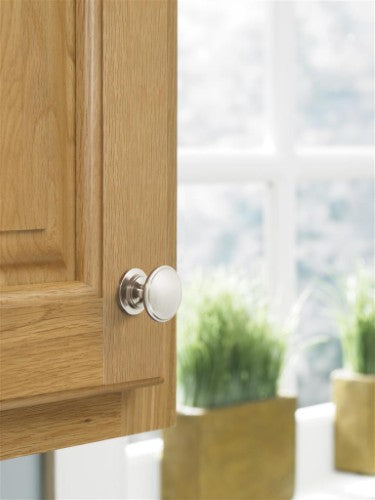 Ravino Zinc Satin Nickel Cabinet Knob 4