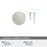 Balon Zinc Satin Nickel Cabinet Knob 7