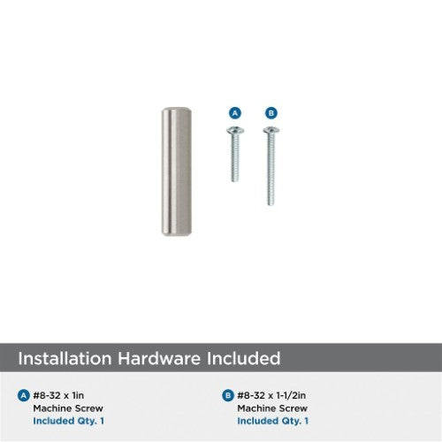 Bar Pulls Carbon Steel Satin Nickel Cabinet Knob 3