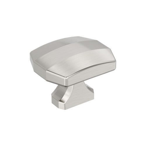 Bellamy Zinc Satin Nickel Cabinet Knob 1