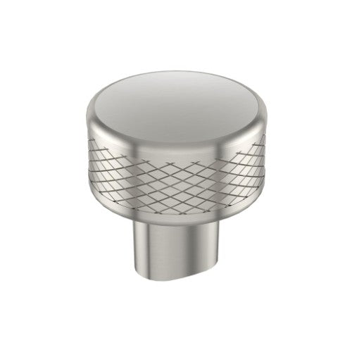 Bronx Zinc Satin Nickel Cabinet Knob 1