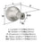 Coble Zinc Satin Nickel Cabinet Knob 2