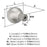 Collet Zinc Satin Nickel Cabinet Knob 2