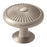 Crawford Zinc Satin Nickel Cabinet Knob 1
