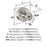Dupont Circle Zinc Satin Nickel Cabinet Knob 3