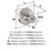 Dupont Circle Zinc Satin Nickel Cabinet Knob 4