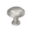 Enlivity Zinc Satin Nickel Cabinet Knob 1