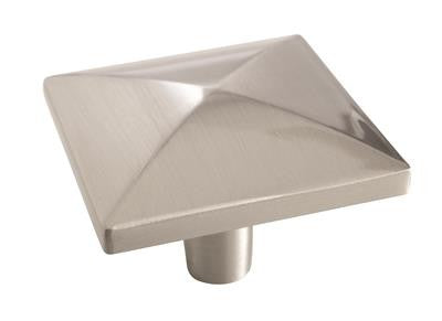 Extensity Zinc Satin Nickel Cabinet Knob 2