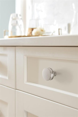 Fairfax Zinc Satin Nickel Cabinet Knob 9