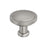 Faraday Zinc Satin Nickel Cabinet Knob 1