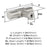 Faraday Zinc Satin Nickel Cabinet Knob 4