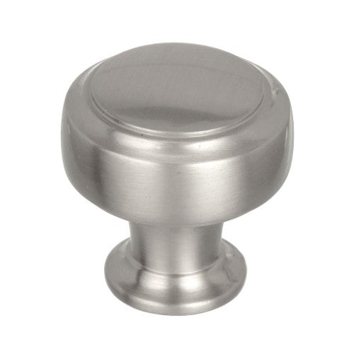 Highland Ridge Zinc Satin Nickel Cabinet Knob 1