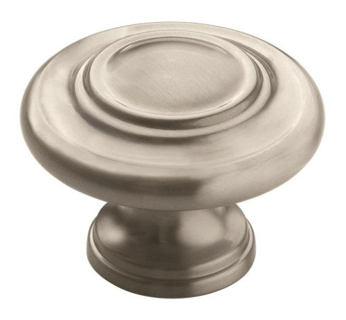Inspirations Zinc Satin Nickel Cabinet Knob 2
