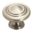 Inspirations Zinc Satin Nickel Cabinet Knob 1