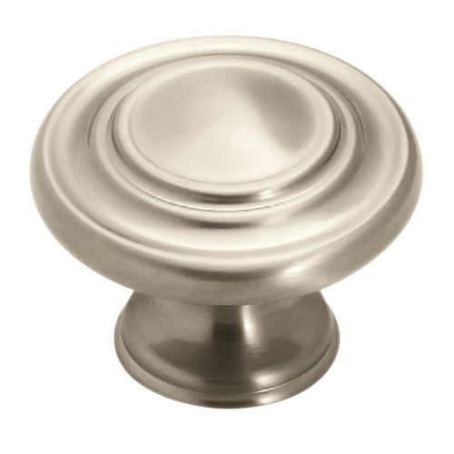 Inspirations Zinc Satin Nickel Cabinet Knob 1