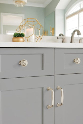 Kane Zinc Satin Nickel Cabinet Knob 9
