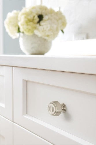 Kane Zinc Satin Nickel Cabinet Knob 8