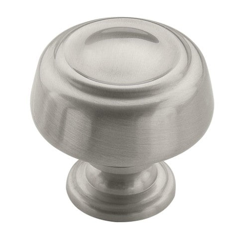Kane Zinc Satin Nickel Cabinet Knob 2